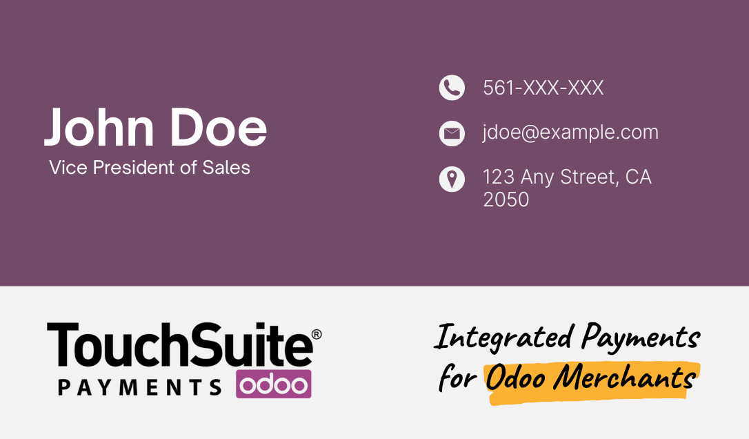 TouchSuite Business Card